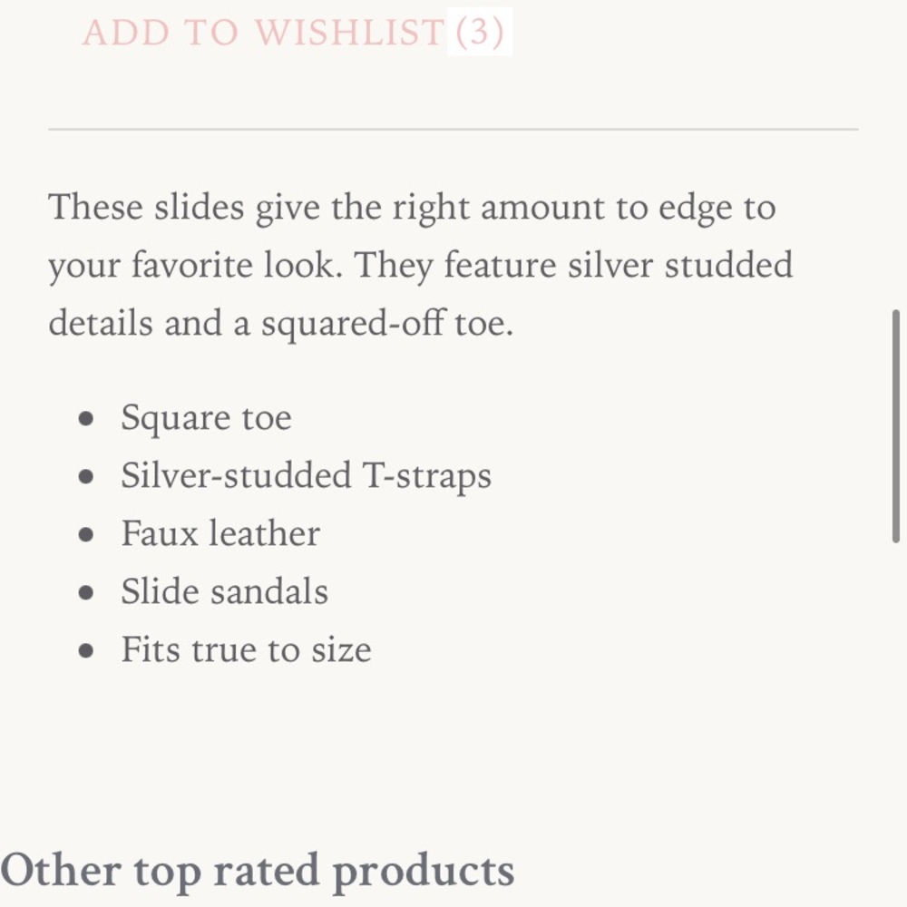 Nib Minerva Studded Slides - image 4